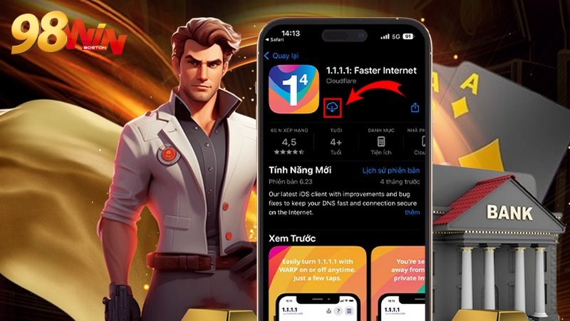 Hội viên tải 1.1.1.1 để mở web nhà cái bị chặn
