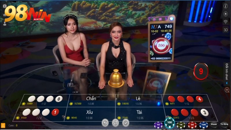 Xóc dĩa livestream là sản phẩm cược chất lượng tại 98WIN