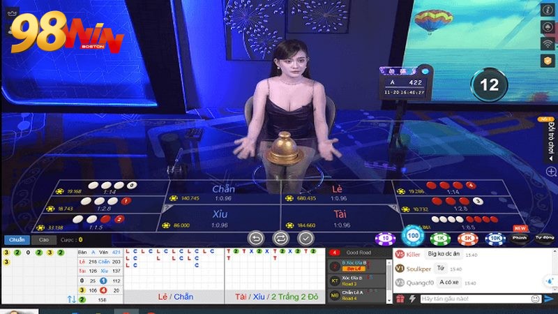 Xóc đĩa livestream tại 98WIN có tỷ lệ trả thưởng hấp dẫn